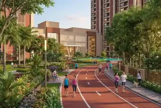 Jogging Track at Kalyani Living Tree