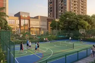 Multipurpose Sports Court at Kalyani Living Tree