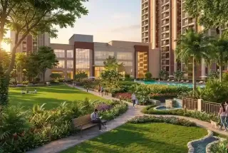 Landscaped Garden at Kalyani Living Tree