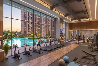 Gymnasium at Kalyani Living Tree