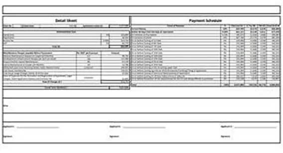 Kalyani Living Tree cost sheet preview